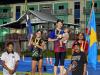Nestor leads women’s  400-meter field in close finish