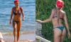 Rita Ora wears two-tone animal-print bikini as she enjoys a well-earned tour break on Spain's Mediterranean coast
