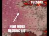Alabama Braces for Hottest Days of the Year Monday and Tuesday as Heat Index Approaches 110 Degrees While Storms Stay Isolated Through Weekend