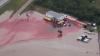 Texas floodwaters turn BLOOD RED as 2 killed in historic 28-inch downpour including man, 65, who drowned in mobile home
