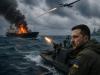 Ukraine launches drone attacks on 20 Russian vessels !