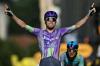 Swiss rider Schmid cramps up but wins Tour de France stage 13