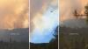 Oregon resident films Evans Creek Fire from her yard as smoke, orange glow close in