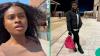 Video as UK-based lady warns Nigerians to buy jeans before relocating, gives reason