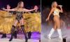 Jennifer Lopez, 56, sizzles in black lingerie before slipping into a white lace one-piece while performing at Dolce & Gabbana's Alta Moda show in Italy