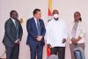 Tanzanian investor Rostam Azizi meets Uganda's President Museveni