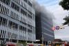 (4th LD) Fire breaks out at Coupang logistics center in Incheon, injuring 1 firefighter