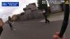 Moment 'possessed' Afghan refugee tasered by police after stabbing dog walker to death