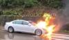 Car catches fire near Golitottu on NH-75; driver, passenger escape unhurt