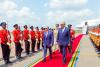 A warm welcome for Egyptian President El Sisi as he lands in Dar