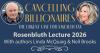 Rosenbluth Lecture 2026: live at Vancouver’s Harbour Centre