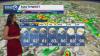 Scattered monsoon storms this weekend with threats of flash flooding. 