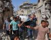 Israeli strike on funeral kills 7 and wounds 22 in Gaza