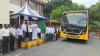 Member of Parliament Selvaganabathy donates bus to Pondicherry University