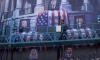 Iran displays billboard depicting Trump family above coffins, 