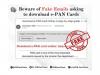 Business News | Government Warns Against Fake Emails Asking Users to Download E-PAN Cards