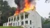 Lightning strike to blame for $850K damage in Maryland house fire Firefighters fought a house fire that caused a partial roof collapse early Saturday morning in Gaithersburg, Maryland, according to fire officials.