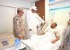 Defense minister, army chief visit injured personnel