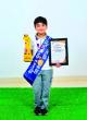 Qatar resident, 6, paints his way into five record books