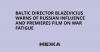 Baltic director Blazevicius warns of Russian influence and premieres film on war fatigue