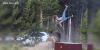 Bison charges grandfather at Yellowstone, sending him flying into the air