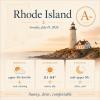 Rhode Island Weather for July 19, 2026