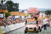 The Tour de France caravan, a popular spectacle that has become a formidable marketing machine