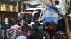 Argentina's players celebrated next to England coach to rub salt in World Cup wounds