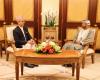 Oman Foreign Minister bids farewell to German and Nepalese ambassadors