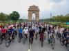 Sports News | With Message of Ending Over-dependence on Fossil Fuels, Mansukh Mandaviya Leads Nationwide 82nd Fit India Sundays on Cycle