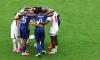 England and France players involved in prayer huddle just moments after their epic World Cup third-place play-off in Miami