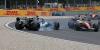 Lewis Hamilton takes George Russell out in chaotic Belgian Grand Prix first lap