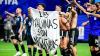 Argentina players refuse to give Falklands banner back after England World Cup controversy