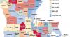 Only 6 Louisiana parishes have lung cancer rates below the U.S. average. See the data.