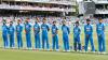 Why are India and England players wearing black armbands in the third ODI of the series in London?