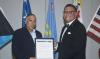 Aruba Lions Club members receive Chevron Awards for years of service