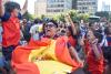 Thousands of Boston fans erupt in celebration as Spain beats Argentina in World Cup final