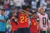 Madrid erupts in cheers, honking after Spain win