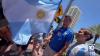 Argentina fans gathered in North Beach to watch tense World Cup final