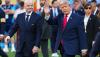 Trump and FIFA President join World Cup winner Spain onstage during trophy ceremony: Photos