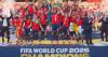Donald Trump hijacks Spain World Cup trophy lift as US President invades celebrations