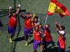 Palestinians in Gaza celebrate Spain's World Cup victory amid ruins of genocide