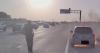 Southlake police officer halts traffic stop, sprints toward burning car on Highway 114