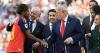 Trump and Infantino booed before US president attempts to crash Spain celebrations