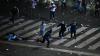 Shocking moment Argentina fans clash with police as riots erupt on streets of Buenos Aires after World Cup defeat