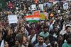 Police clash with India’s Cockroach movement supporters during parliament march