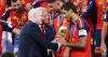 Spain star praised for 'standing up' to Donald Trump during World Cup trophy lift