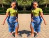 Little-known LUO LADY, KELSEY OMONDI, continues to draw attention online with her wasp-like waist and bottle-shaped figure - Hii Kenya Kuna Warembo (VIDEO)