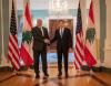 US secretary of state meets with Lebanese president in Washington