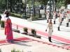 President Droupadi Murmu receives a ceremonial welcome in Moldova during the first-ever state visit